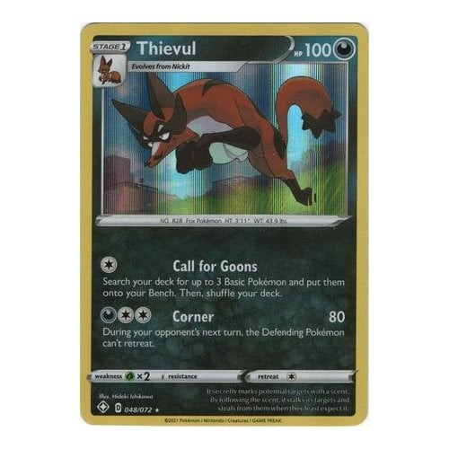 Shining Fates 048/072 Thievul (Holo) | Magic Madhouse