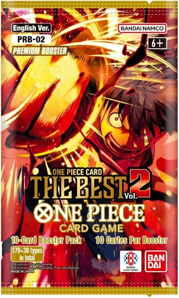 One Piece Card Game: The Best Premium Booster Pack (PRB-02