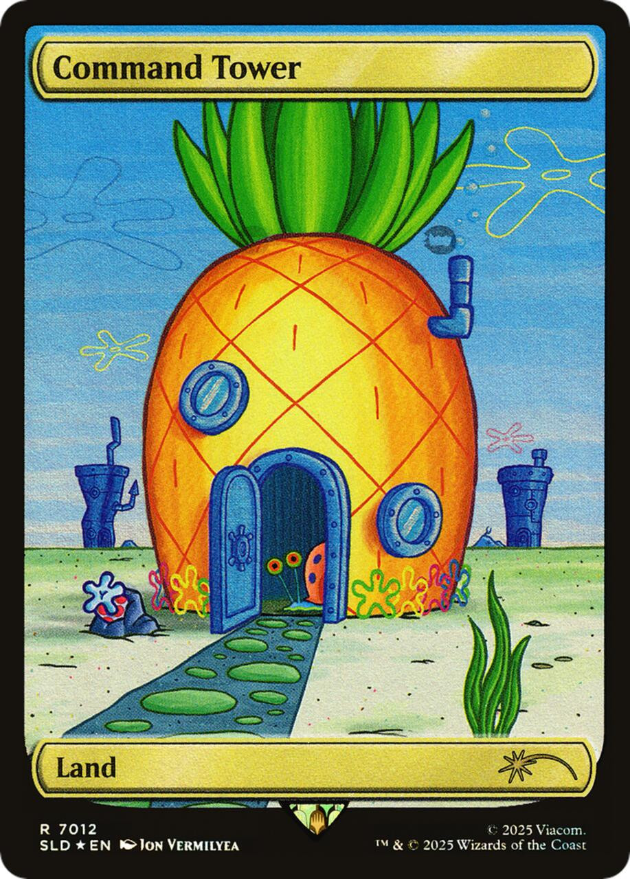 Command Tower (Foil) (Secret Lair - SpongeBob SquarePants: Lands