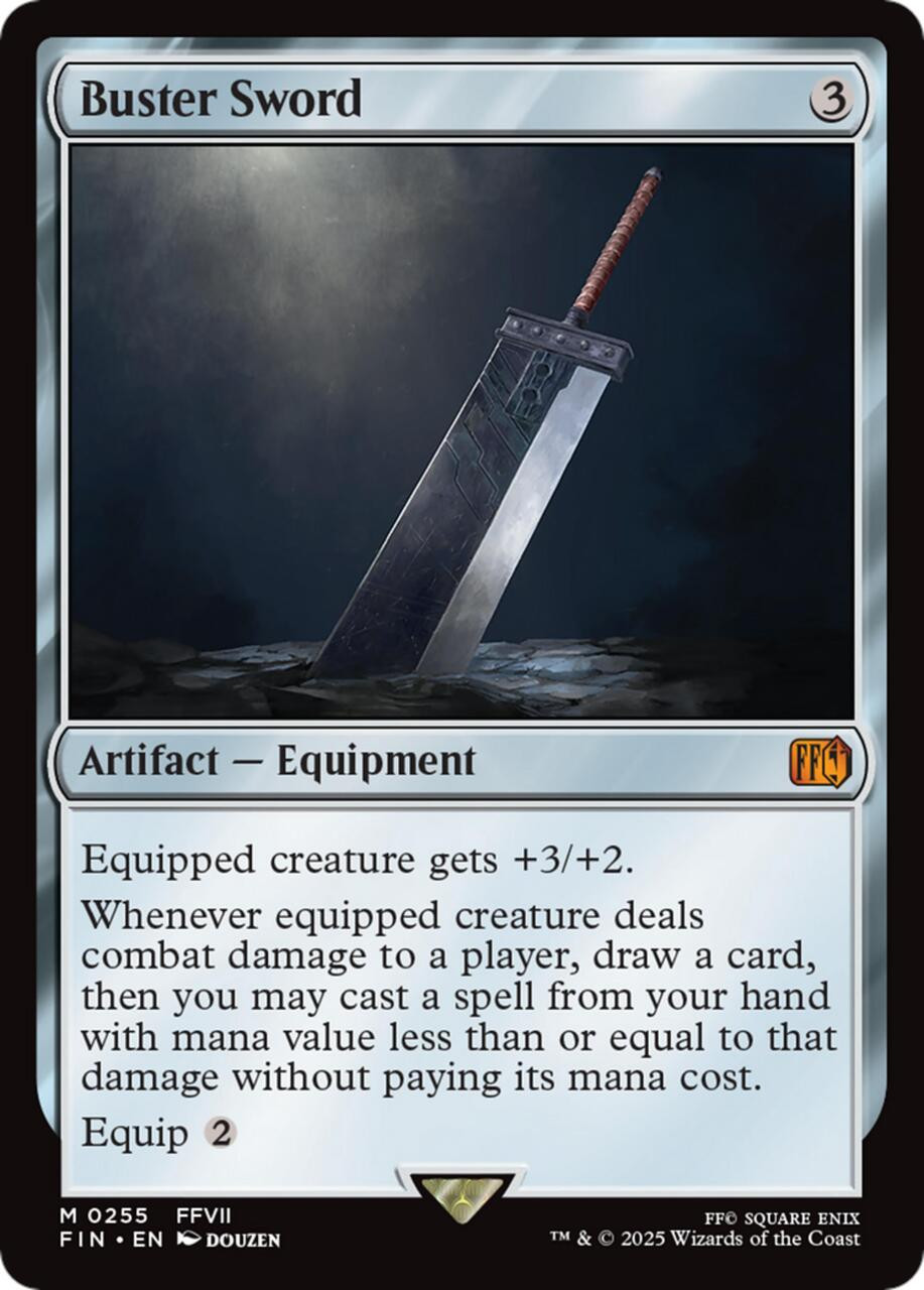 Buster Sword (Foil) | Magic Madhouse
