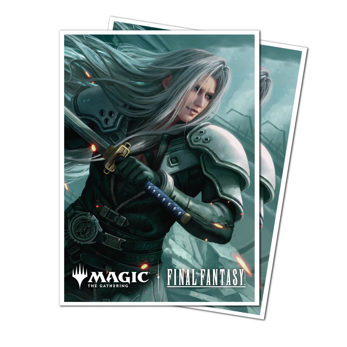 MTG FINAL FANTASY 105ct Apex Deck Protector sleeves featuring