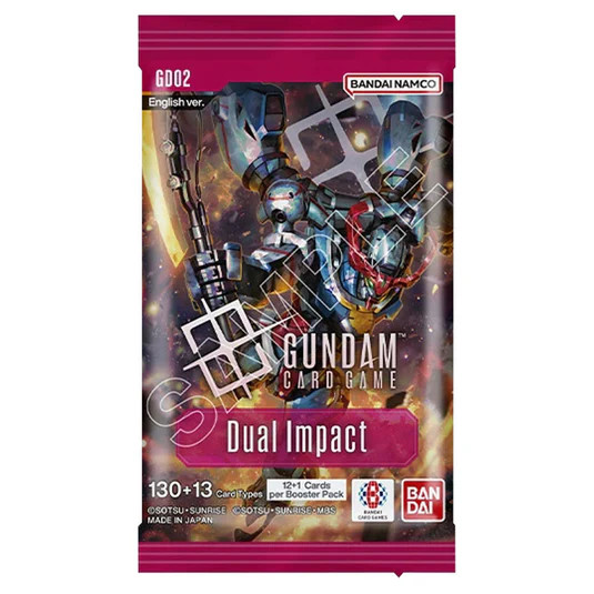 GCC GUNDAM DUAL IMPACT 4個セット Gundam Card Game: Dual Impact (GD02) Booster Pack | Magic Madhouse