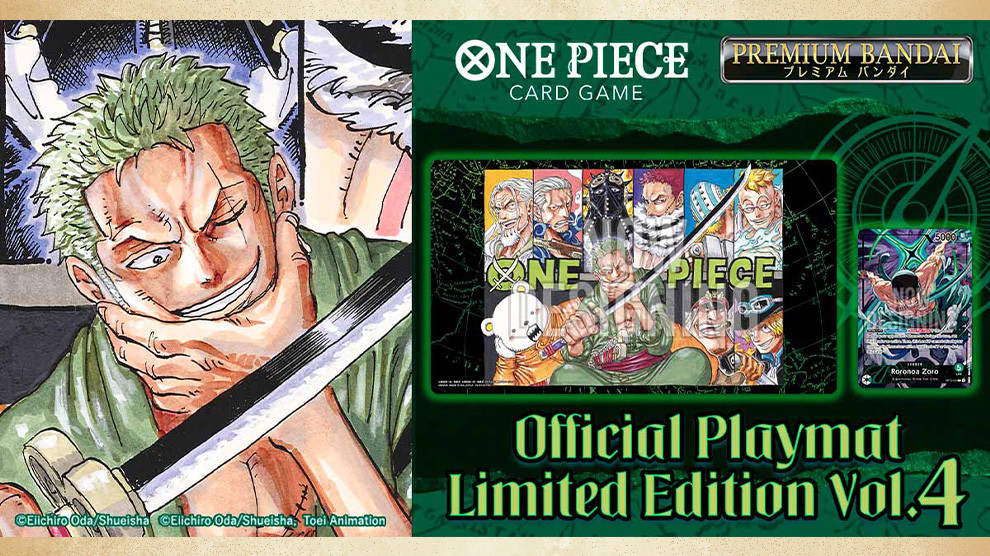 One Piece Card Game: Official Playmat - Limited Edition, Vol. 4