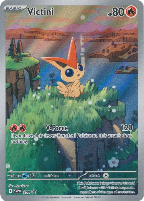 Scarlet & Violet Promo SVP208 Victini (Illustration Rare) | Magic Madhouse