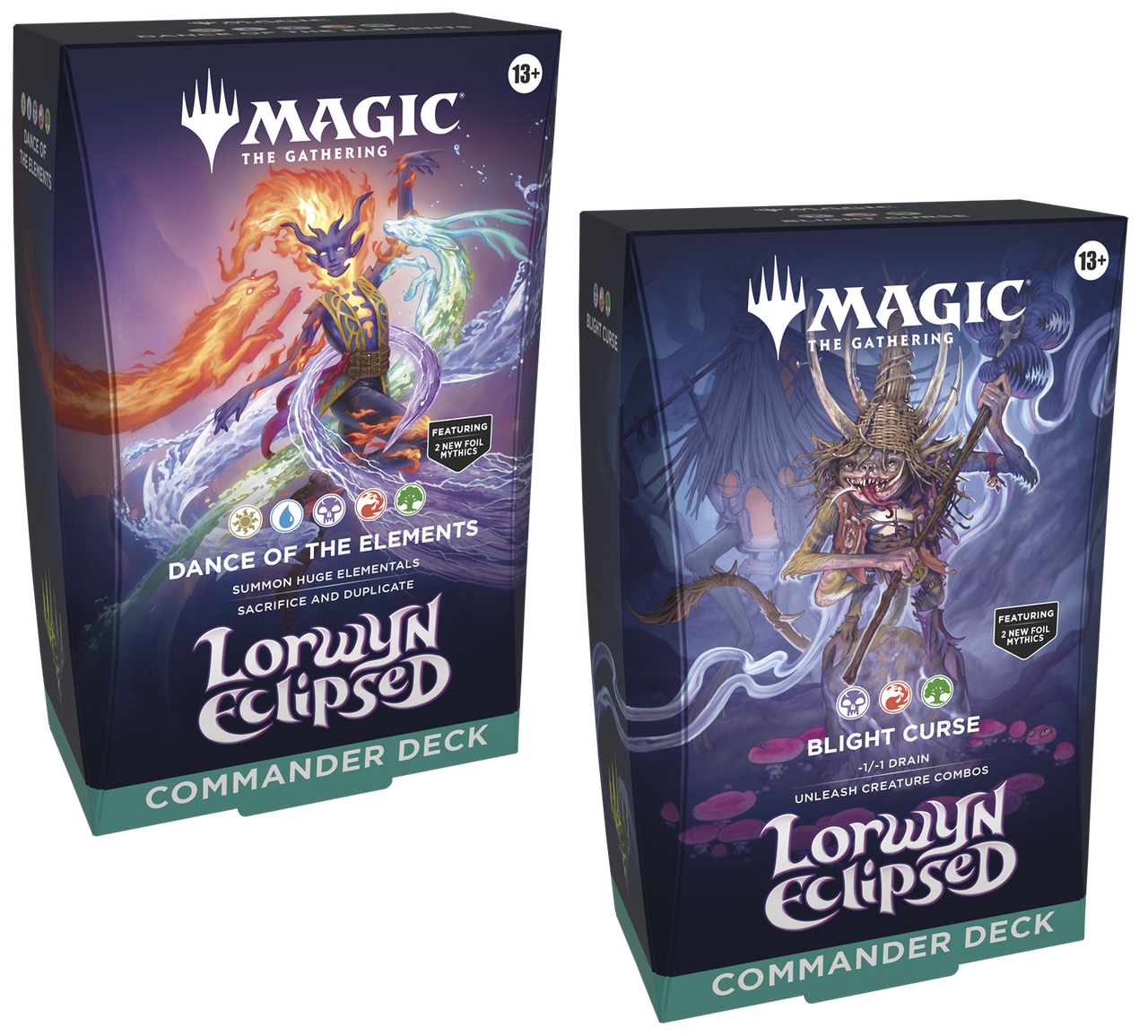 Lorwyn Eclipsed Commander Deck - Set of 2 | Magic Madhouse