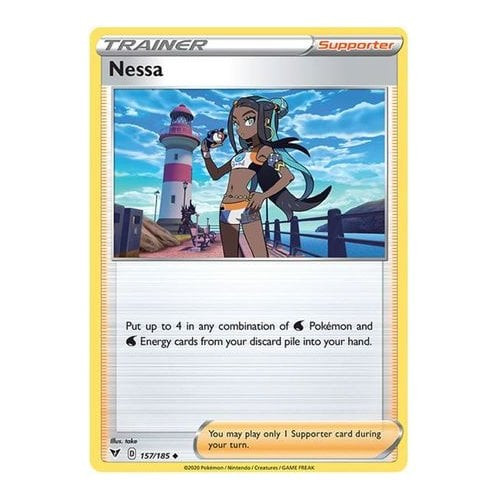 nessa pokemon card price Nessa - Trainer - 183/185 (Holofoil) (Full Art)