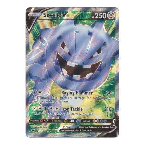 steelix v pokemon card value ex (109/115) [Unseen Forces] – Plug Evolves from null Type Carta Pokemon Steelix V Português