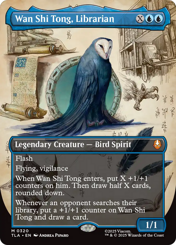マジック：ザ・ギャザリング Wan Shi Tong, Librarian foil full art Wan Shi Tong, Librarian (Borderless Field Notes Foil) | Magic Madhouse