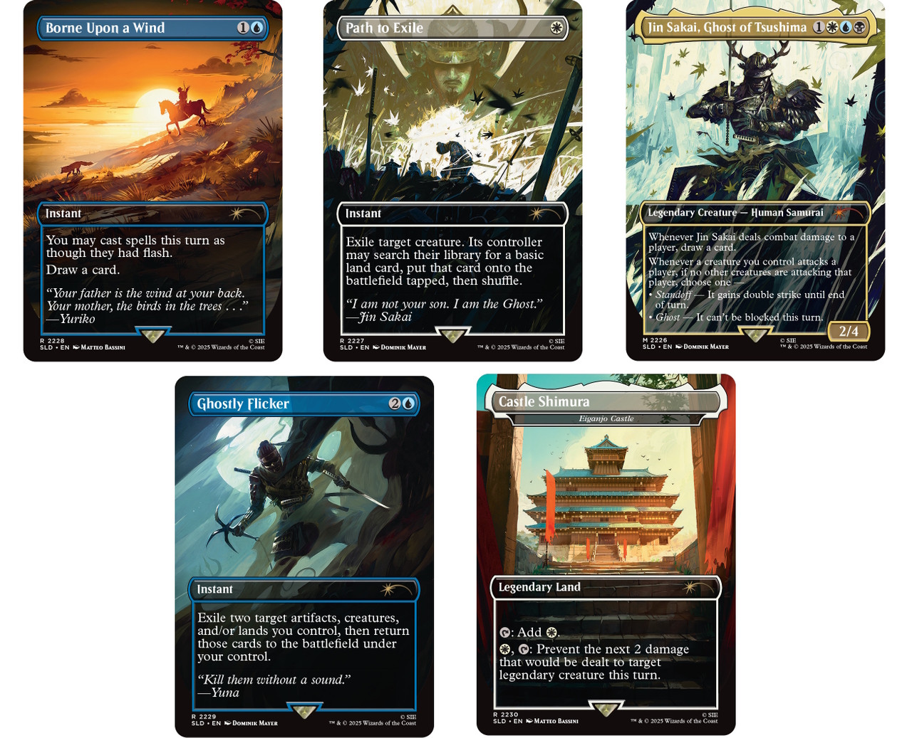 The Playstation Superdrop - Secret Lair x Ghost of Tsushima