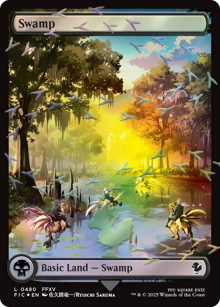 Swamp (Full Art Chocobo Track Foil) | Magic Madhouse