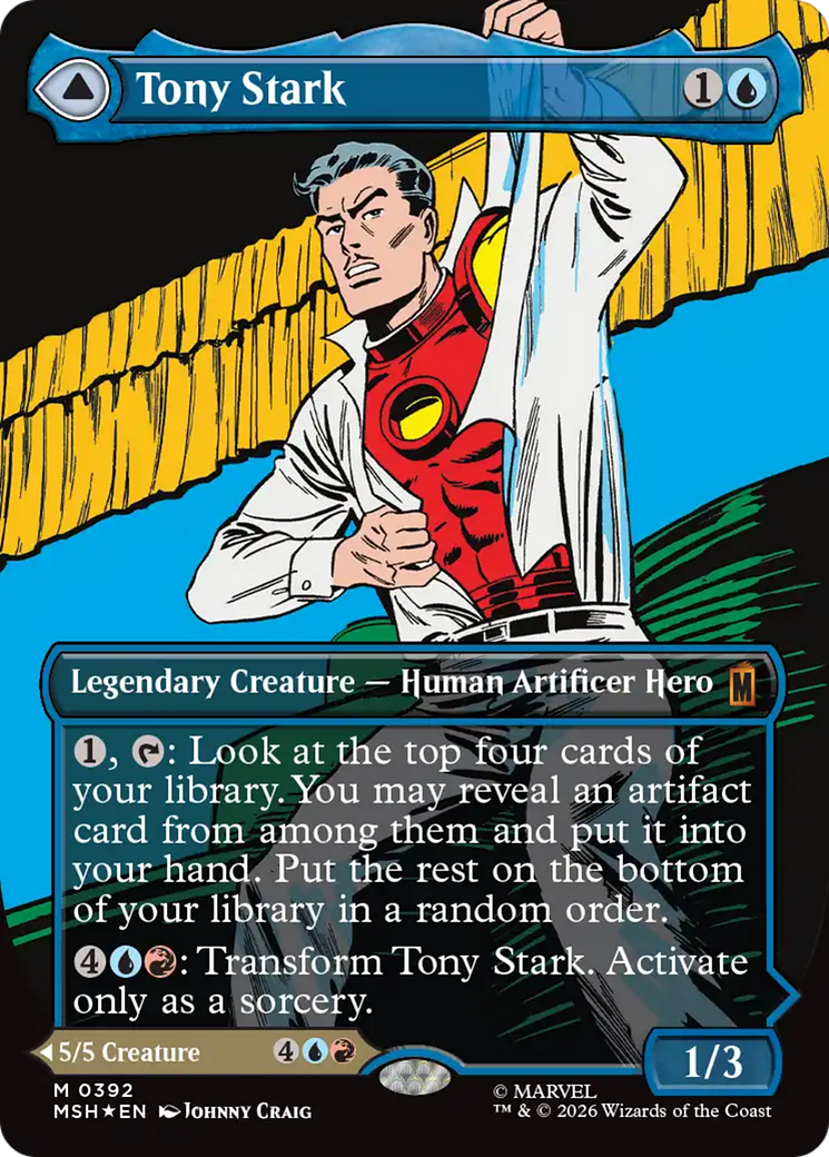 Tony Stark // The Invincible Iron Man (Classic Comic Foil) | Magic