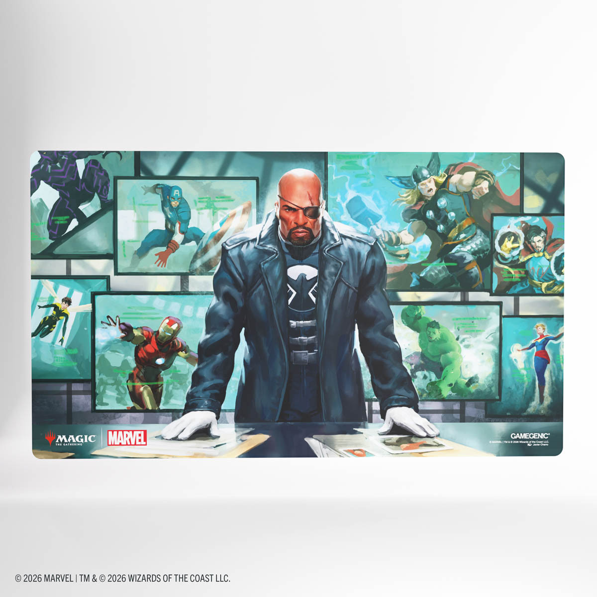 MTG Marvel Super Heroes Prime Playmat - Director Nick Fury | Magic