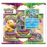 SWSH Vivid Voltage 3 Pack Blister Sobble