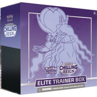 SWSH Chilling Reign Elite Trainer Box Shadow Rider Calyrex (PURPLE)