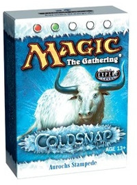 Coldsnap Theme Deck Aurochs Stampede
