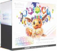 SV Prismatic Evolutions POKEMON CENTER Elite Trainer Box