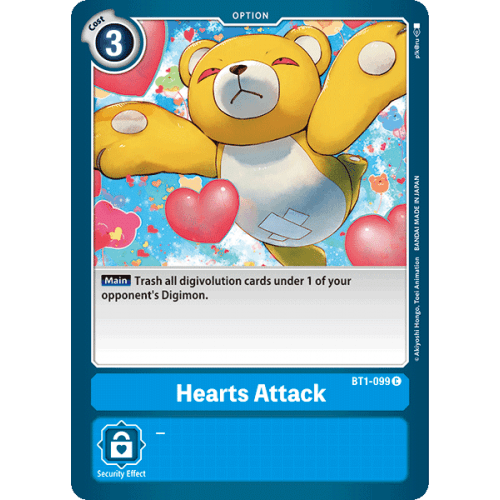 BT1-099 Hearts Attack