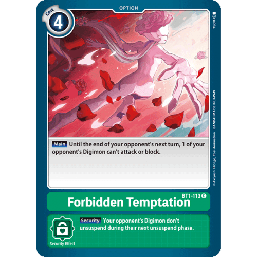 BT1-113 Forbidden Temptation