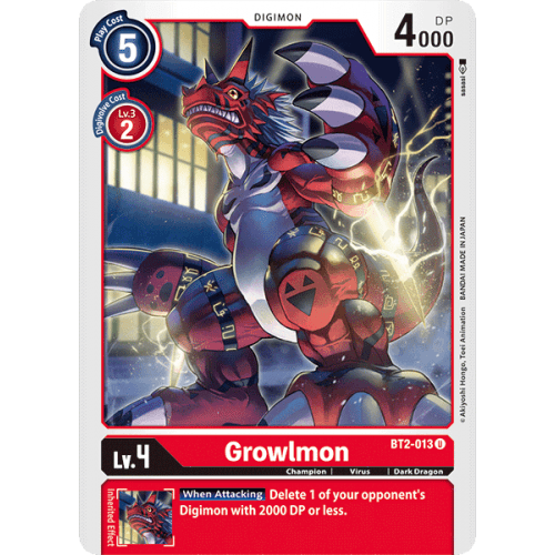 BT2-013 Growlmon