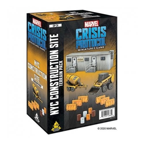 Marvel Crisis Protocol: NYC Construction Site Terrain Pack