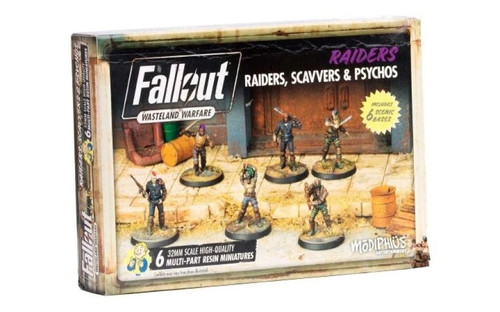 Fallout: Wasteland Warfare - Raiders: Raiders, Scavvers & Psychos