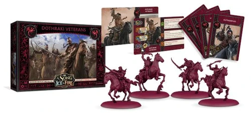 A Song of Ice & Fire Tabletop Miniatures Game - Dothraki Veterans