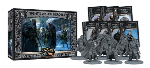 A Song of Ice & Fire Tabletop Miniatures Game - Night's Watch Heroes 1