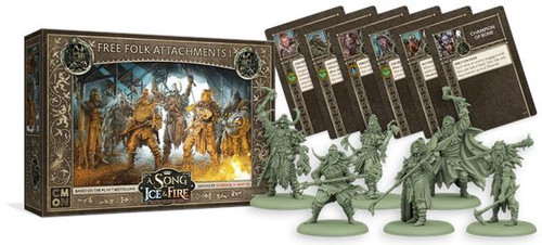 A Song of Ice & Fire Tabletop Miniatures Game - Free Folk Attachments 1