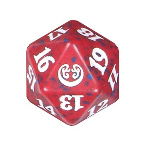 Magic Kaladesh Spindown Dice - Red