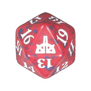 Magic Rivals of Ixalan Spindown Dice - Red