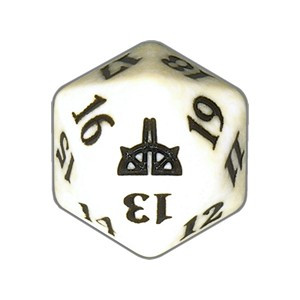 Magic Rivals of Ixalan Spindown Dice - White