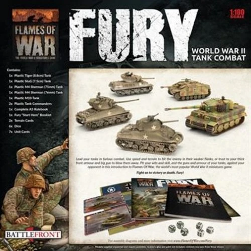 Flames of War - Fury: World War II Tank Combat Starter Set