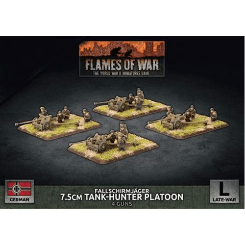 Flames of War - Germans - Fallschirmjager 7.5 Tank Hunter Platoon