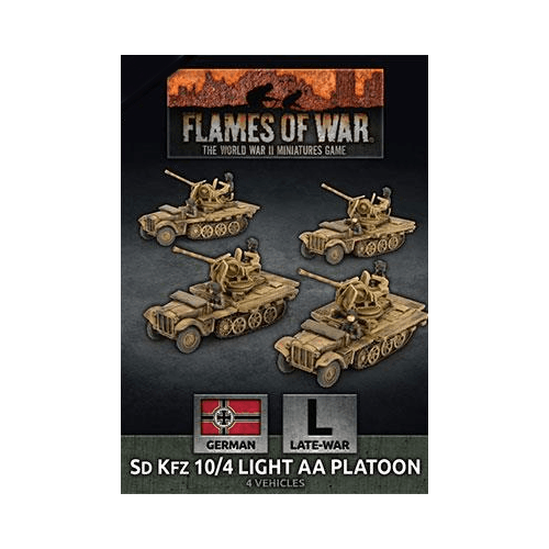 Flames of War - Germans - Sd Kfz 10/4 AA Platoon