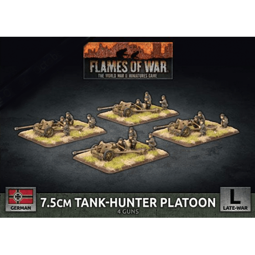 Flames of War - Germans - 7.5cm Tank-Hunter Platoon