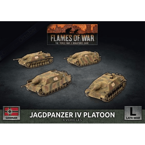 Flames of War - Germans - Jagdpanzer IV Tank Hunter Platoon