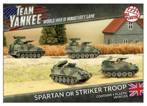 World War III: Team Yankee - Spartan or Striker Troop (Plastic)