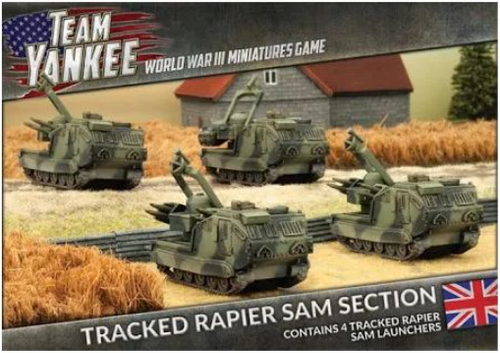 World War III: Team Yankee - Tracked Rapier SAM Section