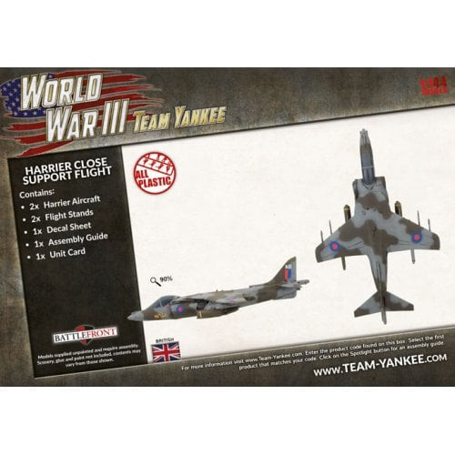 World War III: Team Yankee - British Harrier Close Air Support Flight