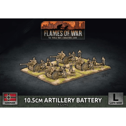 Flames of War - Germans - 10.5cm Artillery Battery
