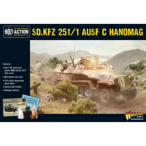 Bolt Action: Sd.Kfz 251/1 Ausf C Hanomag