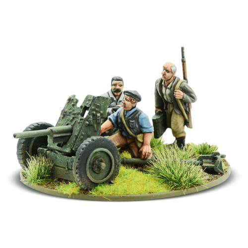 Bolt Action: French Resistance light anti-tank gun