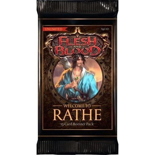 Flesh And Blood TCG: Welcome to Rathe Unlimited Booster Pack