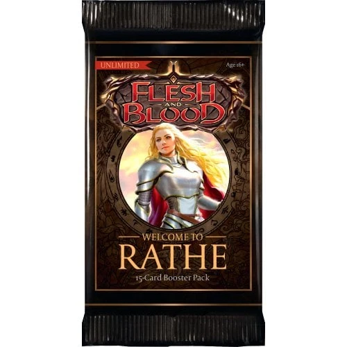Flesh And Blood TCG: Welcome to Rathe Unlimited Booster Pack