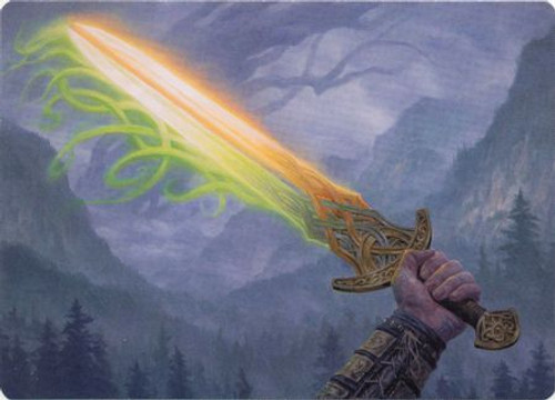 Modern Horizons 2 Art Card: Sword of Hearth and Home | Modern Horizons 2