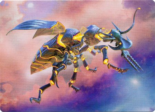 Modern Horizons 2 Art Card: Zabaz, the Glimmerwasp | Modern Horizons 2