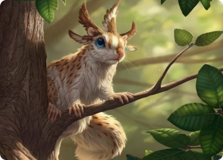 Modern Horizons 2 Art Card: Squirrel Sovereign
