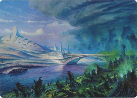 Modern Horizons 2 Art Card: Goldmire Bridge