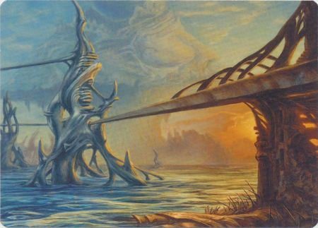 Modern Horizons 2 Art Card: Razortide Bridge
