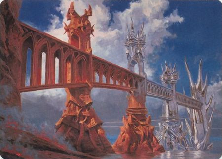 Modern Horizons 2 Art Card: Silverbluff Bridge